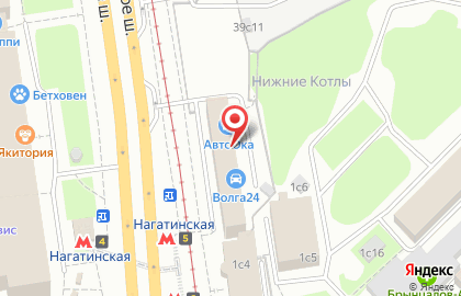 Торговая компания ОРИХИРО на Варшавском шоссе на карте