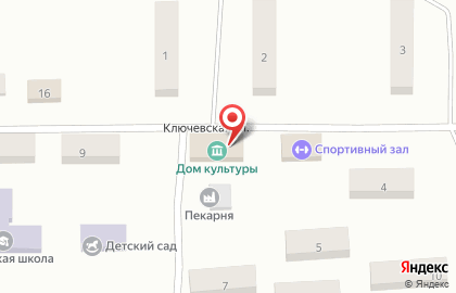 Магазин Ольга на Ключевской улице на карте