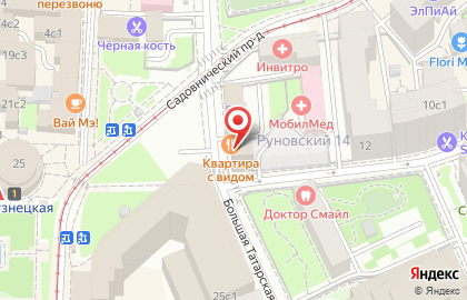 Маникюрный салон Вишня на Пятницкой улице на карте