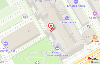 Частный детский сад Школа Бенуа на карте