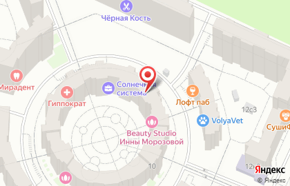 Пекарня Буханка в Москве на карте