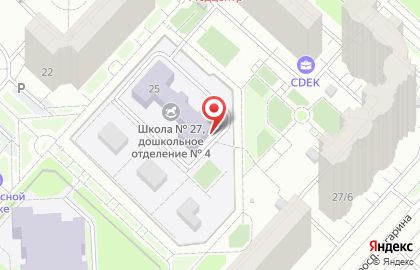 Детский сад комбинированного вида Золотой ключик №5 в Люберцах на карте