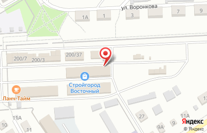 Оптово-розничная фирма Леспром в Центральном районе на карте
