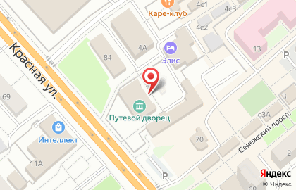 Музейно-выставочный центр Путевой дворец на карте