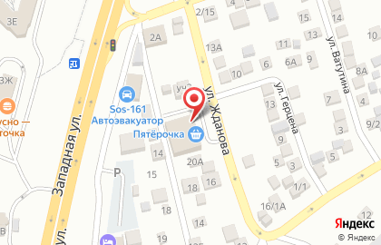 Магазин Империя мяса в Ростове-на-Дону на карте