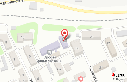 Орский филиал Московский финансово-юридический университет в Орске на карте