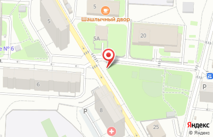 Киоск по продаже фруктов и овощей на Верхне-Пролетарской улице на карте
