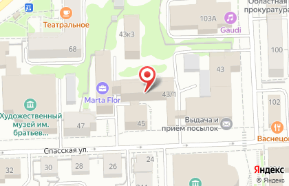 Компания Строй-Проект на Спасской улице на карте