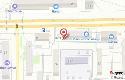 Киоск фастфудной продукции на проспекте Ленина на карте