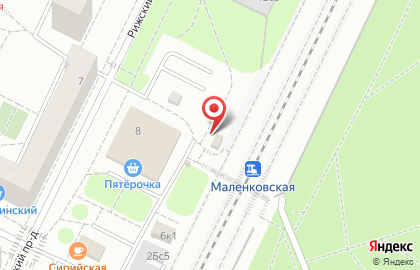Киоск фастфудной продукции Кебаб Sibilla в Алексеевском районе на карте