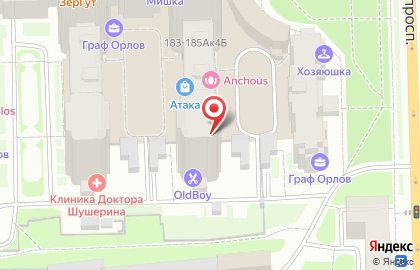 Частный детский сад Бэбибум на карте