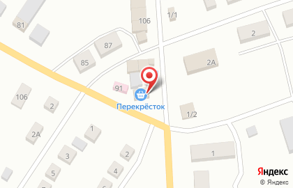 Продуктовый магазин Перекресток на Вокзальной улице на карте