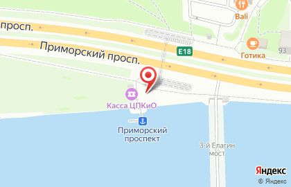 Компания по прокату спортивного инвентаря Snow-Express на Приморском проспекте на карте