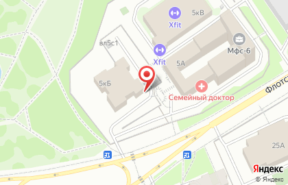 Столовая Компотик на Флотской улице на карте