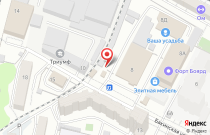 Автостоянка в Волгограде на карте