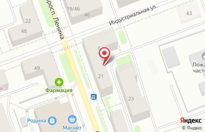 Агентство страхования и юридических услуг Регион Север на проспекте Ленина на карте