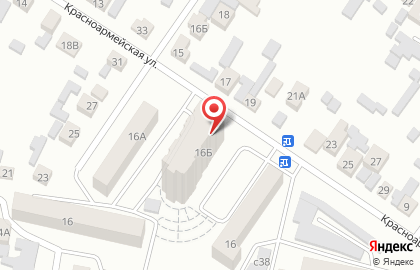 Стоматологическая клиника Дент ар на Красноармейской улице на карте