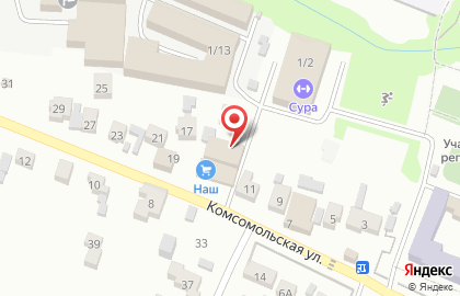 Страховая компания Росгосстрах на Комсомольской на карте