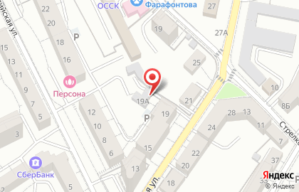Гаражный кооператив Озёрная 19а на карте