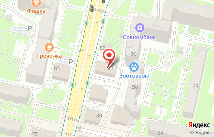 Аптека Апрель в Череповце на карте