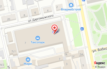 Магазин автозапчастей Лада во Владимире на карте