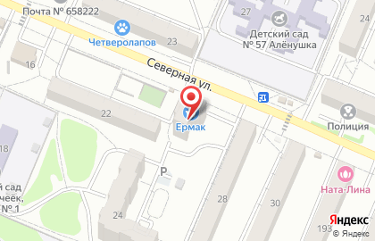 Магазин Наш Фермер на Северной улице на карте