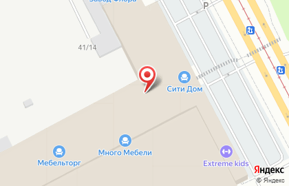 Фирменный магазин Любимый дом на улице Терешковой на карте