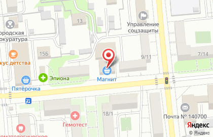 Супермаркет Магнит на проспекте Ильича, 11 на карте