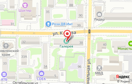 Историко-краеведческий музей во Владивостоке на карте