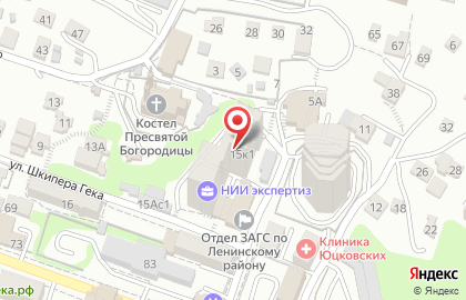 Отдел гражданской защиты Ленинского района на карте