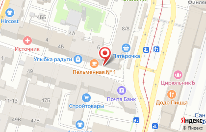 Салон оптики Линз-Очки.ру в Калининском районе на карте