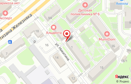 Проём в Советском районе на карте