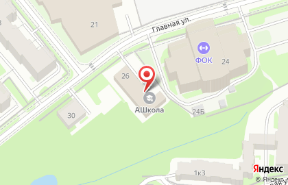 Летний городской лагерь ЛаФа на карте