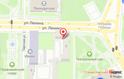 ОАО Банкомат, АКБ Абсолют Банк на улице Ленина на карте