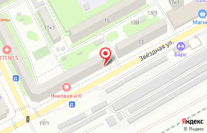 Многопрофильная фирма в Советском районе на карте