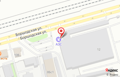 АЗС в Вологде на карте
