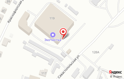 Магазин строительных материалов Дровосек на Севастопольской улице на карте