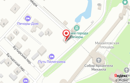 Магазин Красное & Белое в Пскове на карте