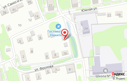Компания по строительству бассейнов на Южной улице на карте