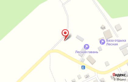 База отдыха Лесная гавань на карте
