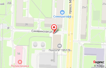 Постельные Принадлежности на проспекте Металлистов на карте
