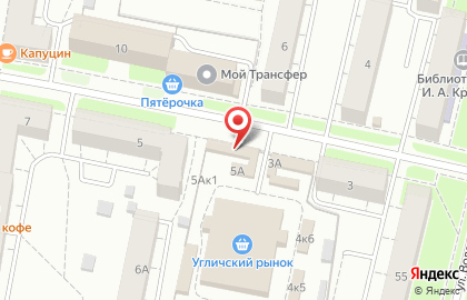 Мастерская по изготовлению ключей на улице Богдановича на карте