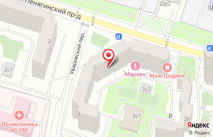 Магазин женской одежды и белья на карте