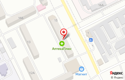 Аптечный пункт в Челябинске на карте