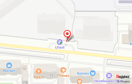 Ufaoil на Краснопольском проспекте на карте