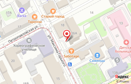 Универсал-Сервис на Петропавловской улице на карте