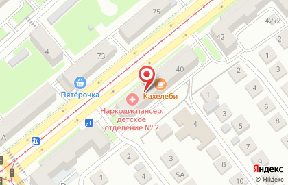 Магазин по продаже кондитерских изделий на проспекте Дзержинского на карте