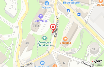 Бисквит на улице Гагринской на карте