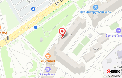 Адвокат Криворученко Виталий Викторович на улице Перерва на карте