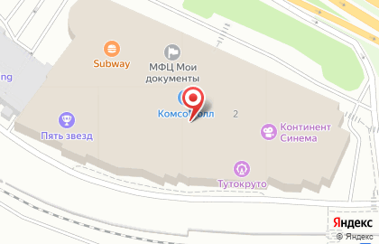 Салон мебели СМебель в Октябрьском районе на карте